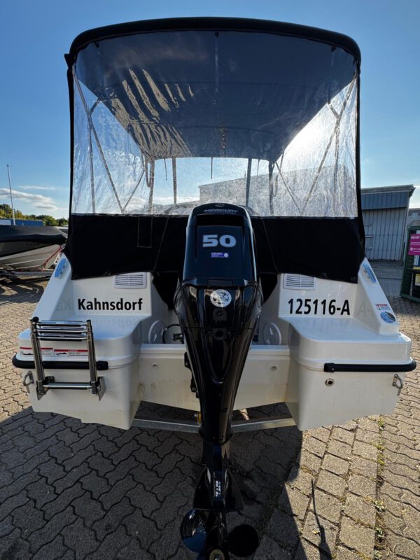 Gebrauchtboot, Quicksilver 555 Cabin mit Mercury F50 inkl. Trailer – Bild 4